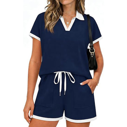 Set Donna Casual con Polo e Shorts – Eleganza e Comfort Quotidiano