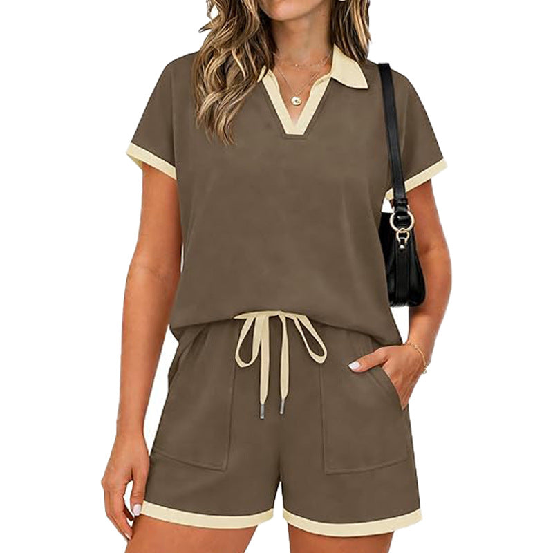 Set Donna Casual con Polo e Shorts – Eleganza e Comfort Quotidiano