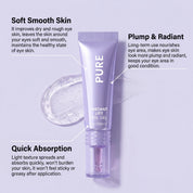 Collagen Eye Cream Gentle Nourishing Smooth Eye Skin Anti Wrinkle Tighten Lifting Moisturizing Puffy Repair Brightening Fade Fine Lines Skin Care