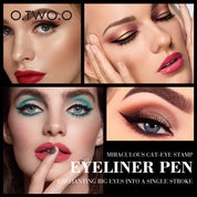 O.TWO.O Eyeliner Stamp Waterproof Liquid - GlamourStore26
