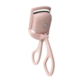 Heated Eyelashes Curler Portable USB Rechargeable Electric Eyelash Curler Quick Heating & Long Lasting Eyelashes Curling Effect