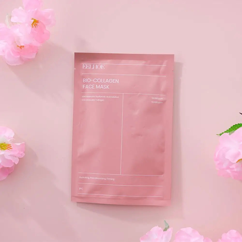 1-10pcs Bio Collagen Face Mask Deep Hydrating Overnight Mask Shrink Pores Moisturizing Refreshing Brightening Korean Skin Care
